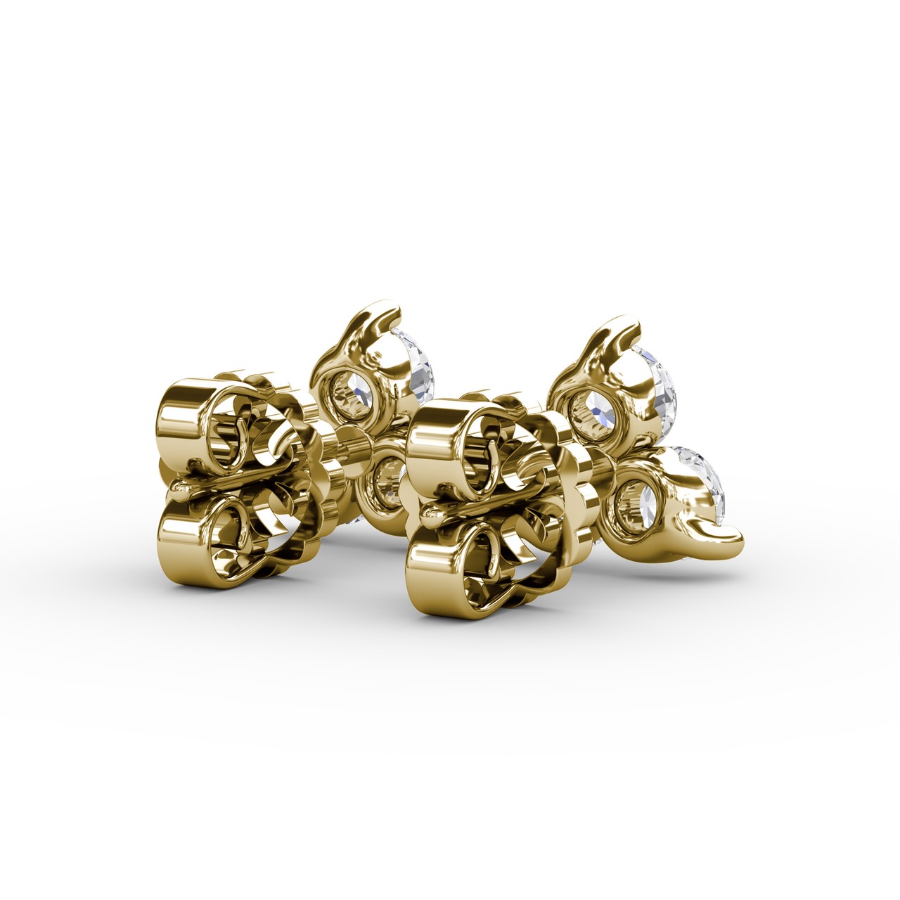 ER5017-14kt-Yellow
