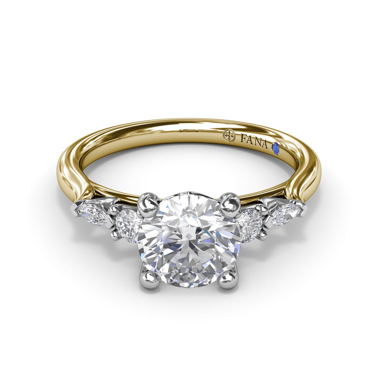 S4307-14kt-Yellow-White