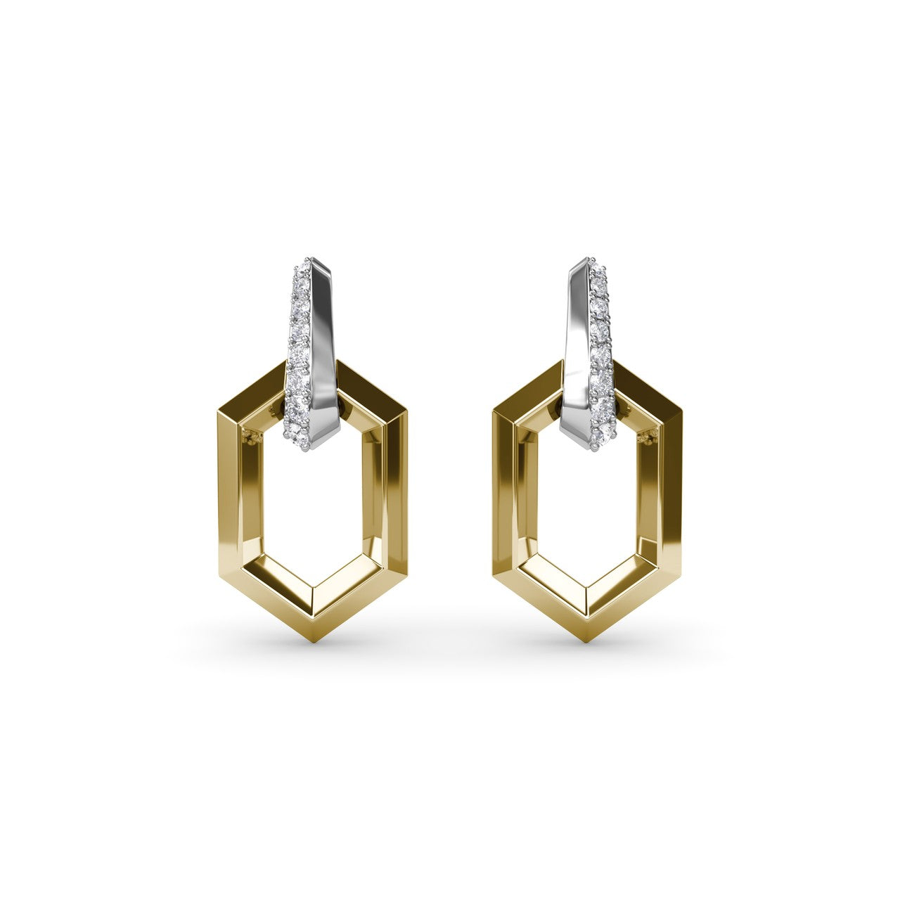 ER5233-18kt-Yellow-White
