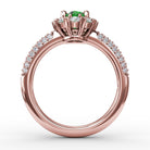 R1487E-14kt-Rose