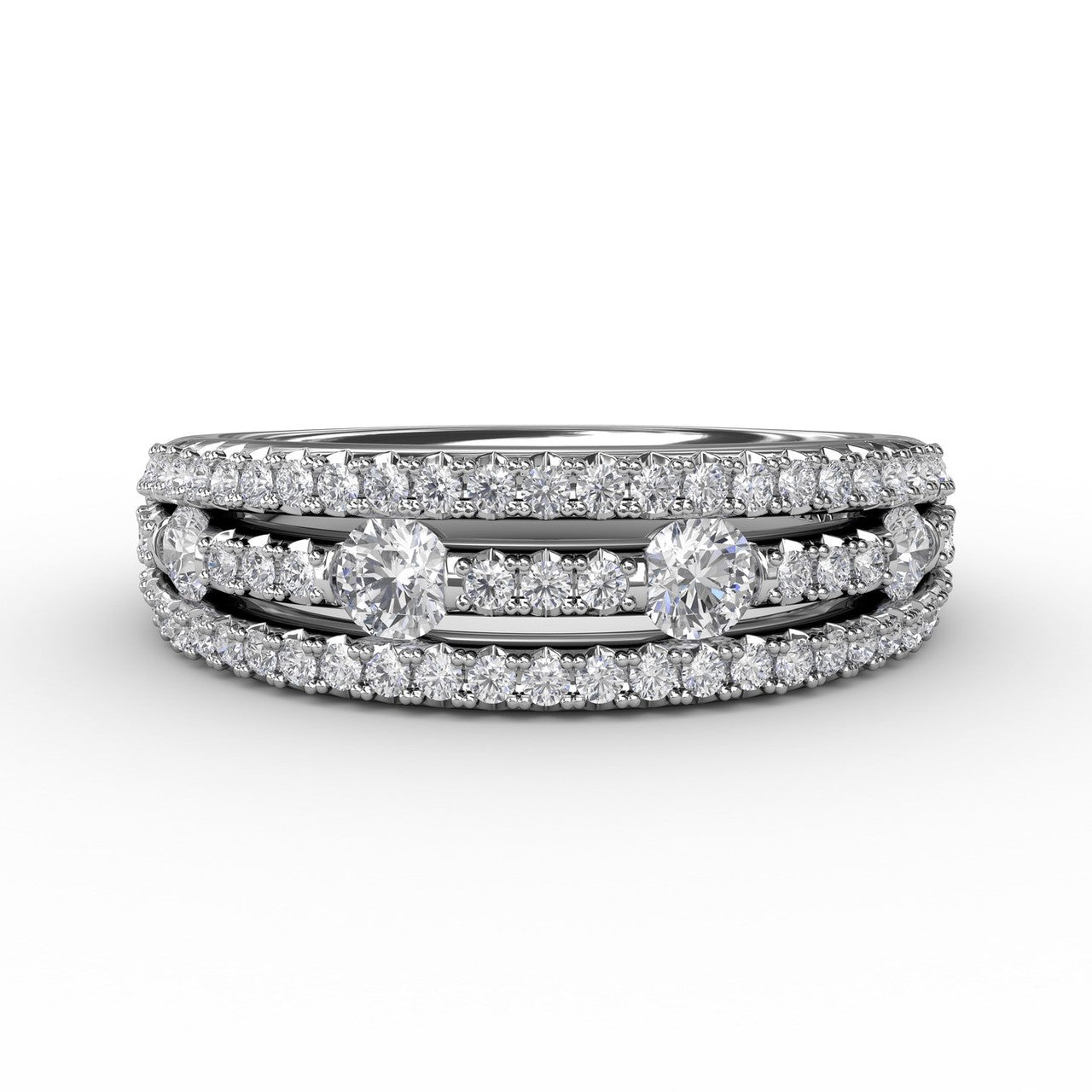 R2045-18kt-White