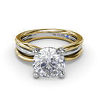 S4303-14kt-Yellow-White