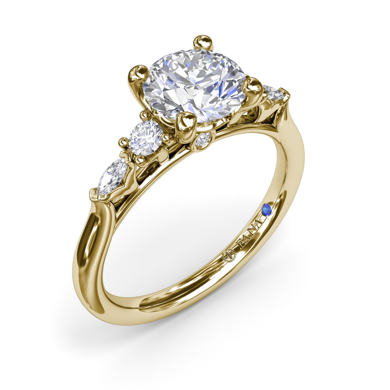 S4307-14kt-Yellow