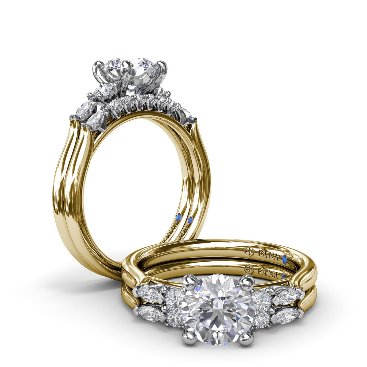 S4307-14kt-Yellow-White