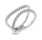 Emerald - cut Engagement Ring & Matching Wedding Band in 18k Gold with Diamonds - Simon G. Jewelry