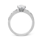 Pear - Cut Engagement Ring In 18k Gold With Diamonds - Simon G. Jewelry