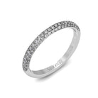 Pear - cut Engagement Ring & Matching Wedding Band in 18k Gold with Diamonds - Simon G. Jewelry