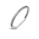 Round - cut Engagement Ring & Matching Wedding Band in 18k Gold with Diamonds - Simon G. Jewelry