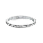 Round - cut Engagement Ring & Matching Wedding Band in 18k Gold with Diamonds - Simon G. Jewelry