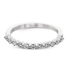 Wedding Band in 18k Gold with Diamonds - Simon G. Jewelry