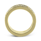 Wedding Band Set In 18k Gold With Diamonds - Simon G. Jewelry