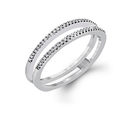 Wedding Set in 18k Gold with Diamonds - Simon G. Jewelry