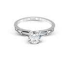 Wedding Set in 18k Gold with Diamonds - Simon G. Jewelry